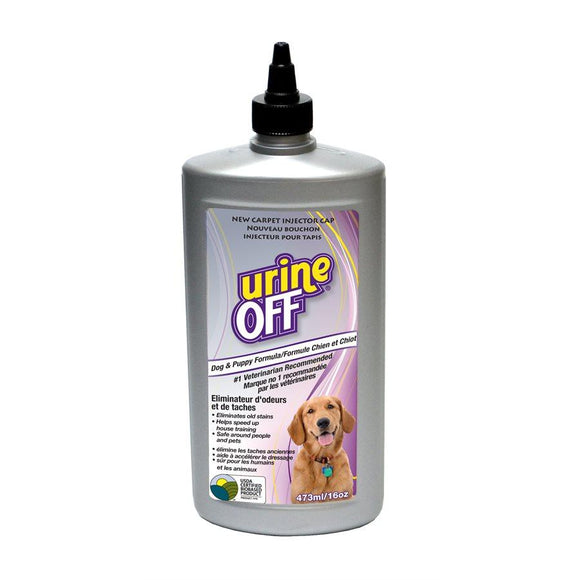Urine Off Dog & Puppy Formula Bottle with Carpet Cap 16oz Dog Supplies Urine Off 