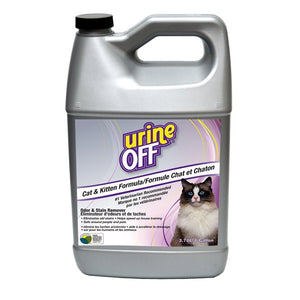 Urine Off Cat & Kitten Formula Bottle 1 Gallon Cat Supplies Urine Off 