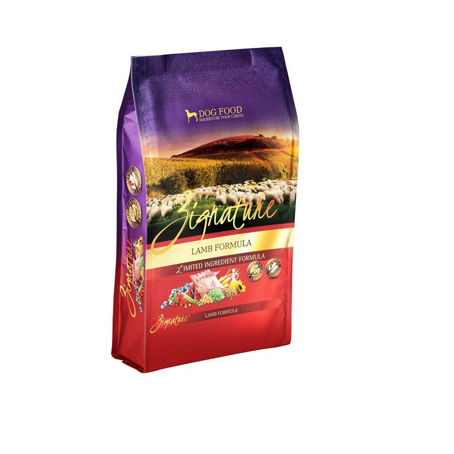 Zignature Limited Ingredient Grain Free Lamb Dog Food 27 LB Dog Food Zignature 