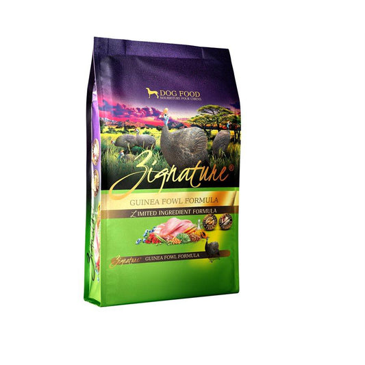 Zignature Limited Ingredient Grain Free Guinea Fowl Dog Food 4 LB Dog Food Zignature 