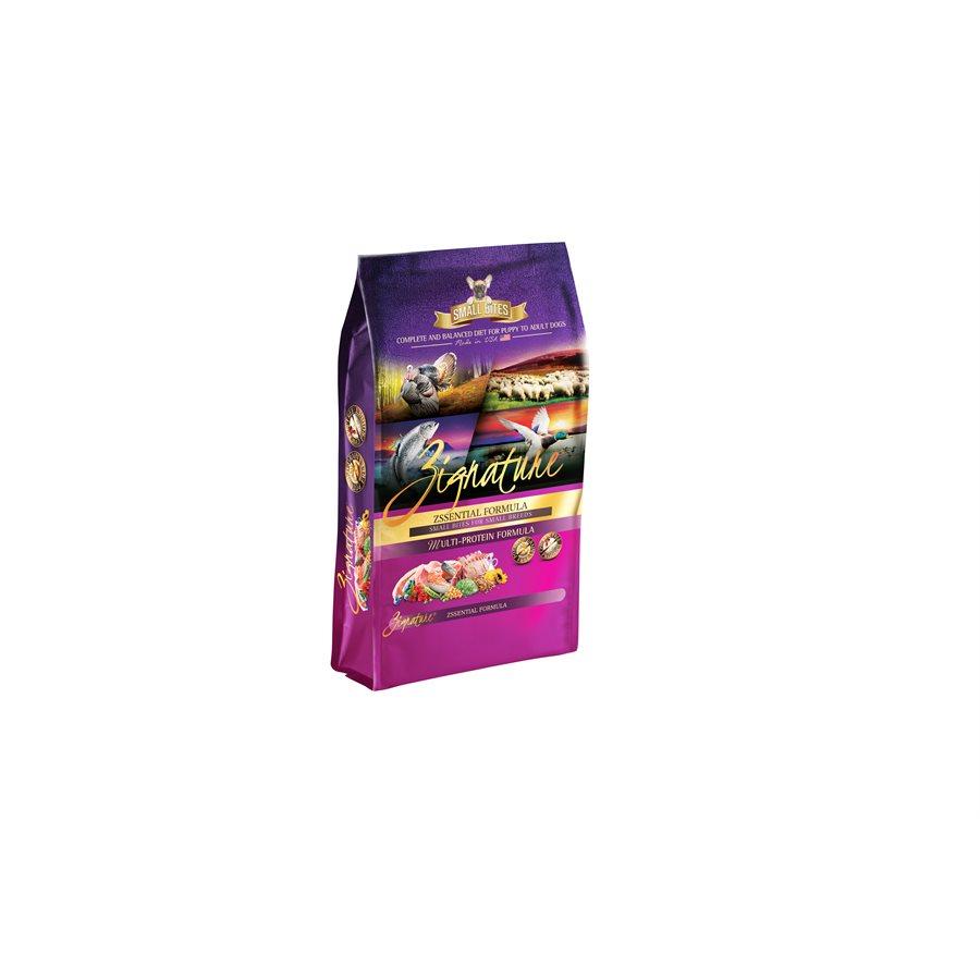Zignature Dog Limited Ingredient Grain Free Zssentials Small Bites 13.5LB Dog Food Zignature 