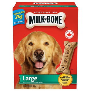 Smuckers Milk Bone Original Large Biscuits 6/2KG Dog Treats J.M.Smuckers 