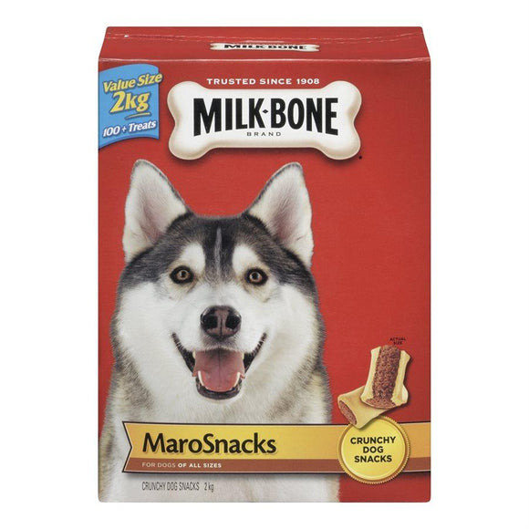 Smuckers Milk Bone Marosnacks Biscuits 6/2KG Dog Treats J.M.Smuckers 