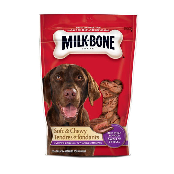 Smuckers Milk Bone Soft & Chewy Beef Steak Flavor Treats 12/113g Dog Supplies J.M.Smuckers 