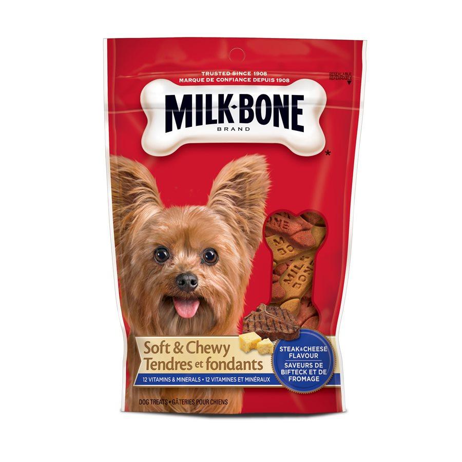Smuckers Milk Bone Soft & Chewy Steak & Cheese Flavor Treats 12/113g Dog Supplies J.M.Smuckers 