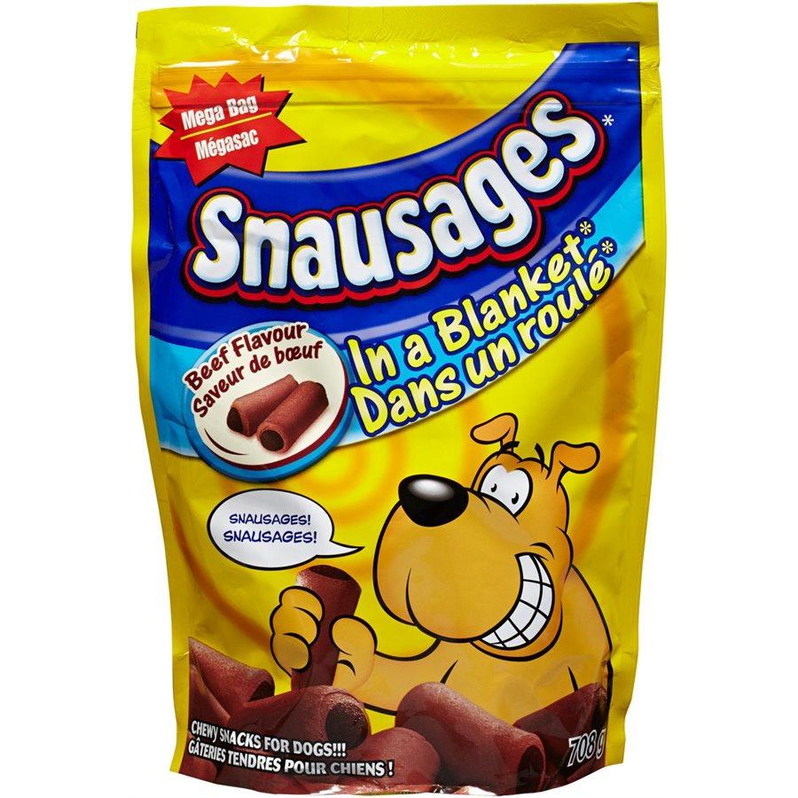 Smuckers Snausages Beef in a Blanket Treats 6/709g Dog Food J.M.Smuckers 