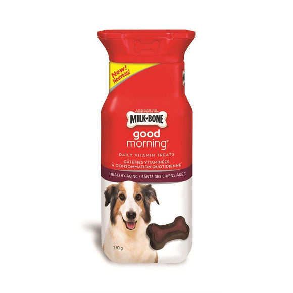 Smuckers Milk Bone Good Morning Healthy Aging 30 Pack 4/170g Dog Supplies J.M.Smuckers 