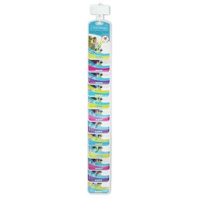 Tick Twister Assorted Colors ClipStrip 12 Count Cat Supplies Tick Twister 