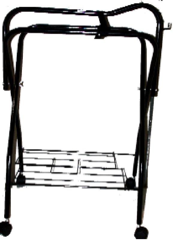 Saddle Stand Folding with Castors Kane Vet Supplies 