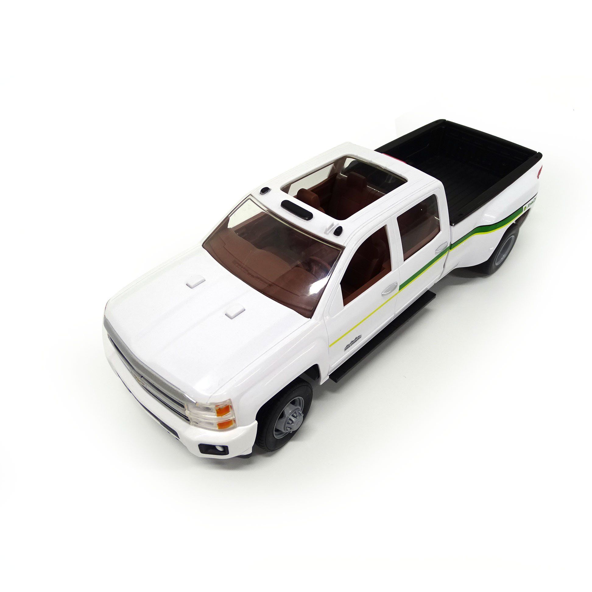 16 BF JD CHEVY 3500 DEALER Toy John Deere 
