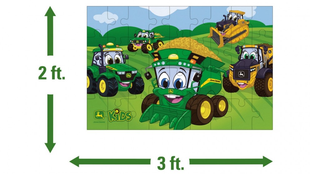 John Deere Kids 36 Piece Floor Puzzle