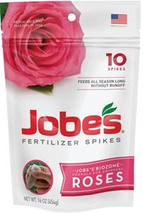 Jobes Outdoor Rose Fertilizer Stake, Slowly Dissolves in Water