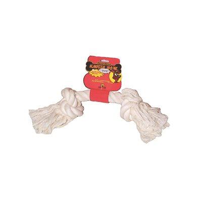 Sm.2 Knot White Rope Bone Dog Supplies Petmate 