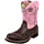 Ariat Fatbaby Cowgirl Womens Roughed Chocolate / Bubblegum