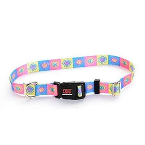 Reflex Collar 1"x25" Sunny Pastels Dog Supplies Reflex Corporation 