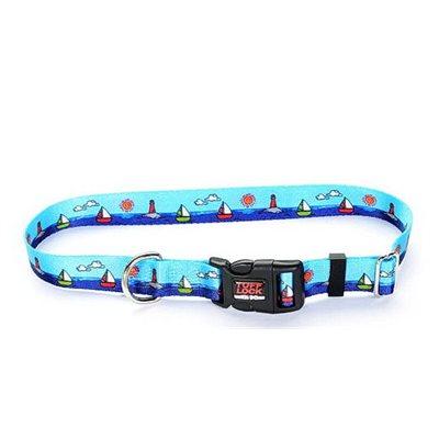 Reflex Collar 3/4"x17" Sailboats Dog Supplies Reflex Corporation 