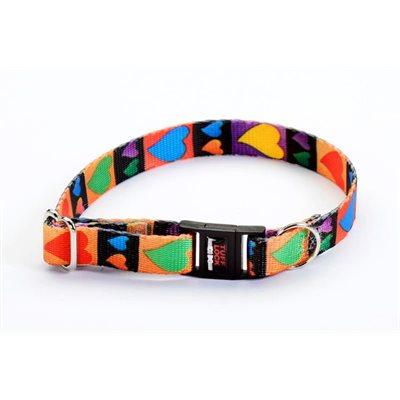 Reflex Collar 1/2" Break-Away Hearts Dog Supplies Reflex Corporation 