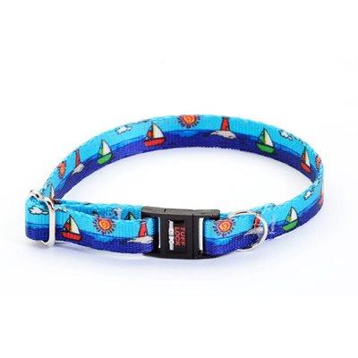 Reflex Collar 1/2" Brk-Away Sailboats Dog Supplies Reflex Corporation 