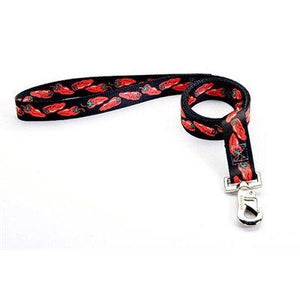 Reflex Leash 1"x6" Chilli Peppers Cat Supplies Reflex Corporation 