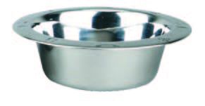 ADVANCE PET Stainless Steel Embossed Dog Bowl 1pt