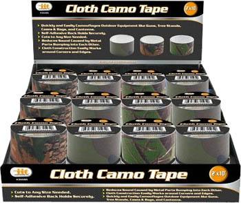 Cloth Camo Tape, 2in x 10ft Hunting Continental Sports Inc. 