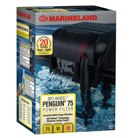 Marineland Bio-Wheel Penguin 75 Power Filter Aquatic Pet Science 