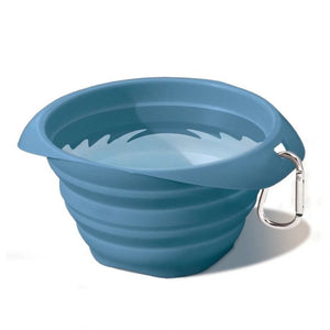 Kurgo Collaps a Blue Dog Bowl