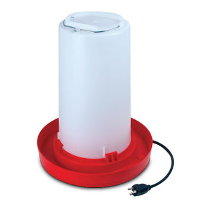 Heated Poultry Waterer poultrywaterer Kane Vet Supplies 3 gallon 