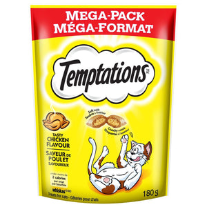 Temptations Cat Treats Tasty Chicken Flavor 180g Cat Food MARS Petcare 