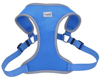 Comfort Soft Cmfrt Sft Rflctv Wrp Adj Harness Medium BlueLagoon Dog 1X1PC