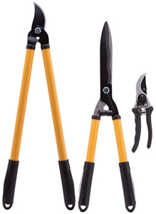 Landscapers Select Pruner/Lopping Shear Set, 23 By-Pass Lopper: 1-1/4 8 By-Pass Pruner: 1/2 in Cutting Capacity