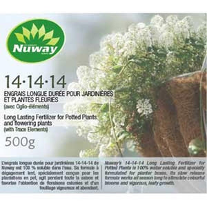 Nuway Long Lasting Fertilizer for Potted Plants 14-14-14 Lawn and Garden Nuway 