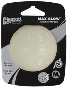 Chuckit! MaxGlow Glow in the Dark Dog Ball (M)