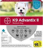 K9 Advantix II Flea and Tick Collars Dog Supplies Kane Vet Supplies 4.6 kg - 11kg 