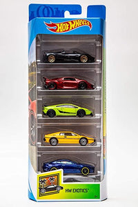 Hot Wheels 5 Car Gift Pack Toy Hasbro 