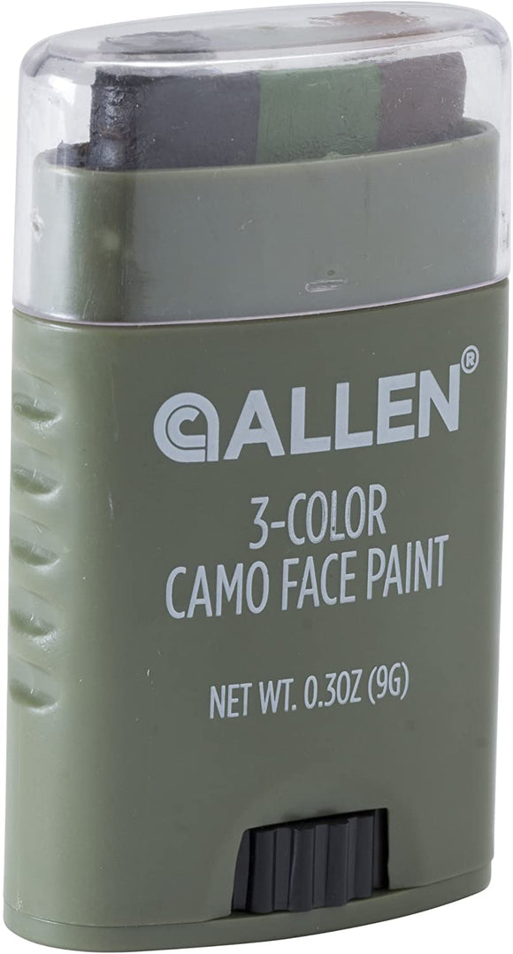 3-Colour Camo Face Paint, Black/Green/Grey Face Paint Continental Sports Inc. 