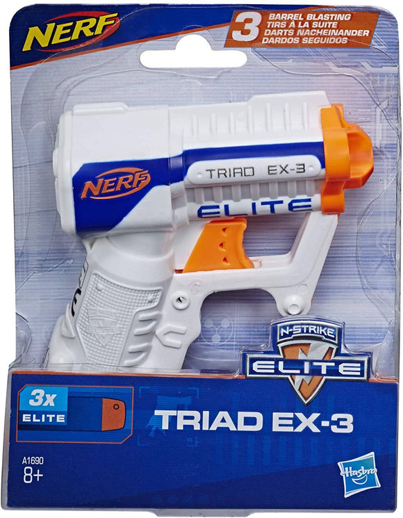 NERF N-Strike Elite Triad Ex-3 Toy NERF 