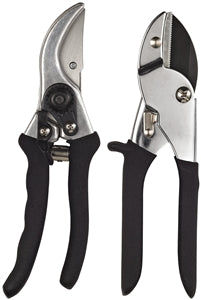Landscapers Select Pruner Set, 1/2 in Cutting Capacity, Steel/Zinc Blade, Steel/Zinc Handle