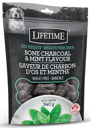 Lifetime All Life Stages Char Mint Flavour Dog Biscuit 1X340G
