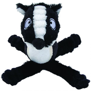 Li'l Pals Tennis Ball Plush Skunk Dog Toy