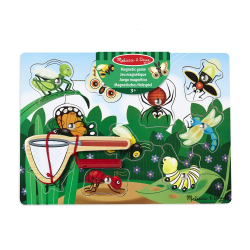Magnetic Wooden Game - Bug Catching