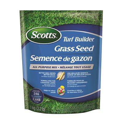 Scotts Turf Builder Grass Seed All Purpose Mix 1KG Lawn and Garden Scotts Canada 