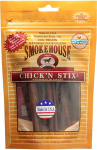 Smokehouse Chick'n Stix 4oz Dog Treats Smokehouse 