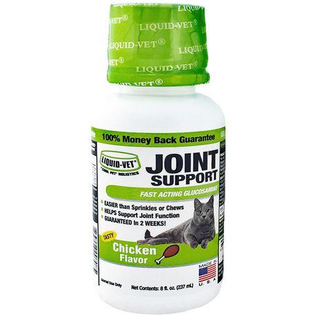 Liquid Vet Hip & Joint Support for Cats Chicken Flavour 237ml Cat Supplies Liquid Vet 