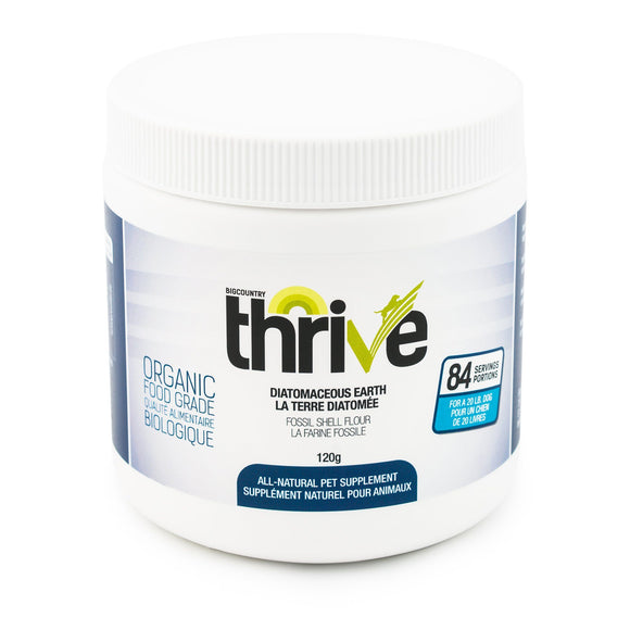 Thrive Diatomaceous Earth – 120g Pet Supplies orgill 