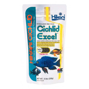 Cichlid Excel Med. Pellets 8.8oz