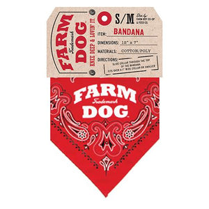 Farm Boy Dog Bandana Dog Supplies Farm Girl 