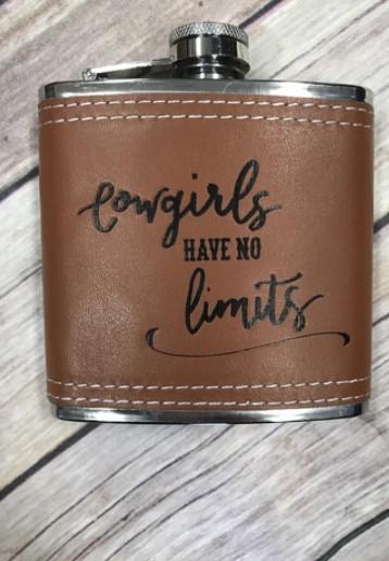 Faux Leather Flask Flask Trenditions 