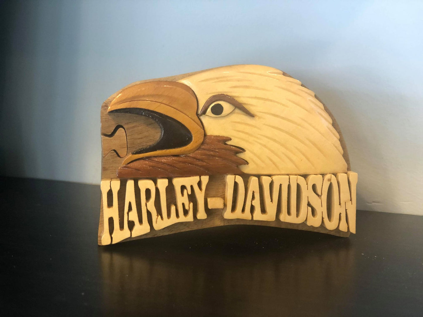 Secret Puzzle Box - Large Toy Kakabeka Depot Express Harley Davidson 