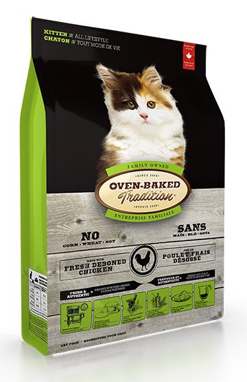 Oven Baked Tradition Kitten Chicken Cat Food